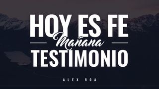 Hoy es fe, mañana testimonio Marcos 4:41 Nueva Versión Internacional - Español