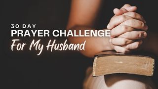 30 Day Prayer Challenge for Your Husband Proverbs 13:6 New King James Version