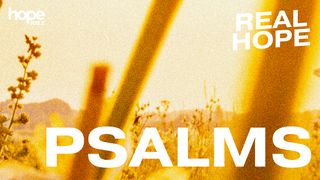 Real Hope: Psalms Daniel 9:18-19 New International Version