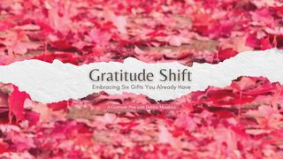 The Gratitude Shift - Embracing Six Gifts You Already Have 2 Samuel 22:2-3 The Message