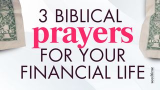 3 Biblical Prayers for Your Financial Life Matthew 6:26 King James Version