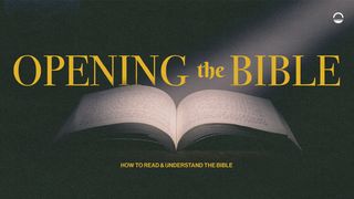 Opening the Bible Galatians 3:23-29 New International Version