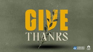 Give Thanks Psalms 103:2-5 New Living Translation