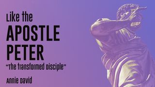 Like the Apostle Peter - ”The Transformed Disciple” Matthew 16:15-19 English Standard Version 2016