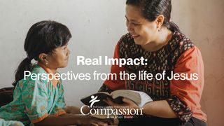 Real Impact: Perspectives From the Life of Jesus John 3:13-18 The Message