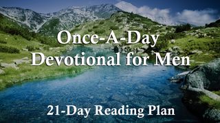 NIV Once-A-Day Bible for Men Mark 7:37 New International Version