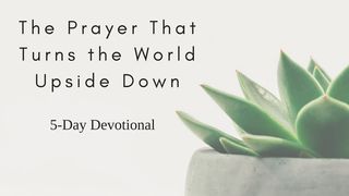 The Prayer That Turns The World Upside Down Matthew 7:11 The Passion Translation