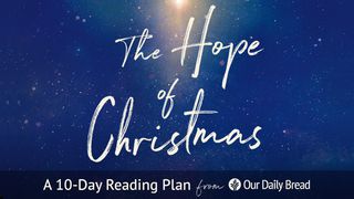 Our Daily Bread: The Hope of Christmas  Romans 15:12 The Passion Translation