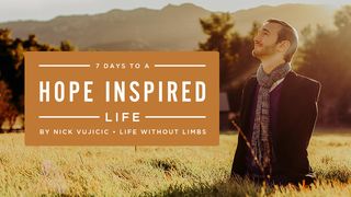 7 Days to a Hope Inspired Life Psalms 56:8 New Century Version