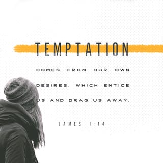 James 1:14-16 - but every man is tempted, when he is drawn away of his own lust, and enticed. Then when lust hath conceived, it bringeth forth sin: and sin, when it is finished, bringeth forth death. Do not err, my beloved brethren.