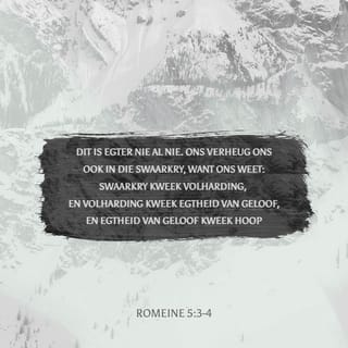 ROMEINE 5:3 AFR83