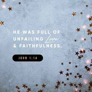 John 1:14-17 - And the Word became flesh, and dwelt among us, and we saw His glory, glory as of the only begotten from the Father, full of grace and truth. John *testified about Him and cried out, saying, “This was He of whom I said, ‘He who comes after me has a higher rank than I, for He existed before me.’ ” For of His fullness we have all received, and grace upon grace. For the Law was given through Moses; grace and truth were realized through Jesus Christ.