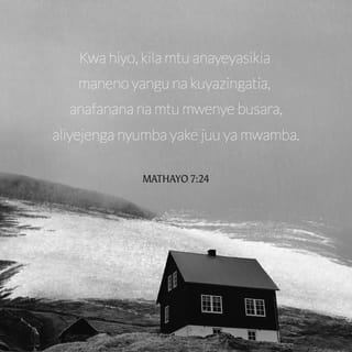 Mathayo 7:24-25 BHN