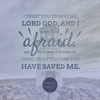 Isaiah 12:1-6 - Then you will say on that day,
“I will give thanks to You, O LORD;
For although You were angry with me,
Your anger is turned away,
And You comfort me.
Behold, God is my salvation,
I will trust and not be afraid;
For the LORD GOD is my strength and song,
And He has become my salvation.”
Therefore you will joyously draw water
From the springs of salvation.
And in that day you will say,
“Give thanks to the LORD, call on His name.
Make known His deeds among the peoples;
Make them remember that His name is exalted.”
Praise the LORD in song, for He has done excellent things;
Let this be known throughout the earth.
Cry aloud and shout for joy, O inhabitant of Zion,
For great in your midst is the Holy One of Israel.