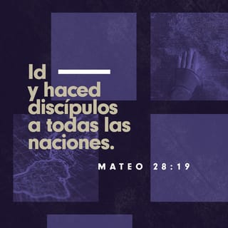 S. Mateo 28:19 RVR1960
