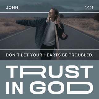 John 14:1-4-1-4 - “Don’t let this rattle you. You trust God, don’t you? Trust me. There is plenty of room for you in my Father’s home. If that weren’t so, would I have told you that I’m on my way to get a room ready for you? And if I’m on my way to get your room ready, I’ll come back and get you so you can live where I live. And you already know the road I’m taking.”