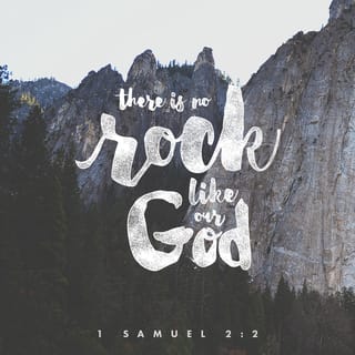 1 Samuel 2:2 - “There is no one holy like the LORD.
There is no God but you;
there is no Rock like our God.