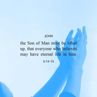 John 3:15 - So that everyone who believes can have eternal life in him.
