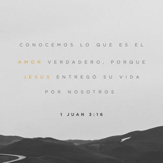 1 Juan 3:16 RVR1960
