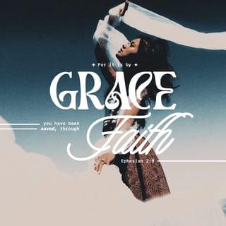 Ephesians 2:8-9 - For you are saved by grace through faith, and this is not from yourselves; it is God’s gift —  not from works, so that no one can boast.