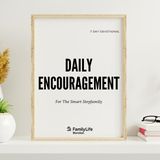 Daily Encouragement For The Smart Stepfamily