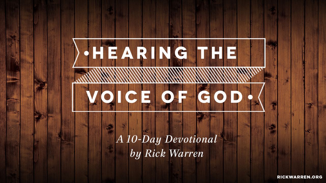 Ouvindo a Voz de Deus
