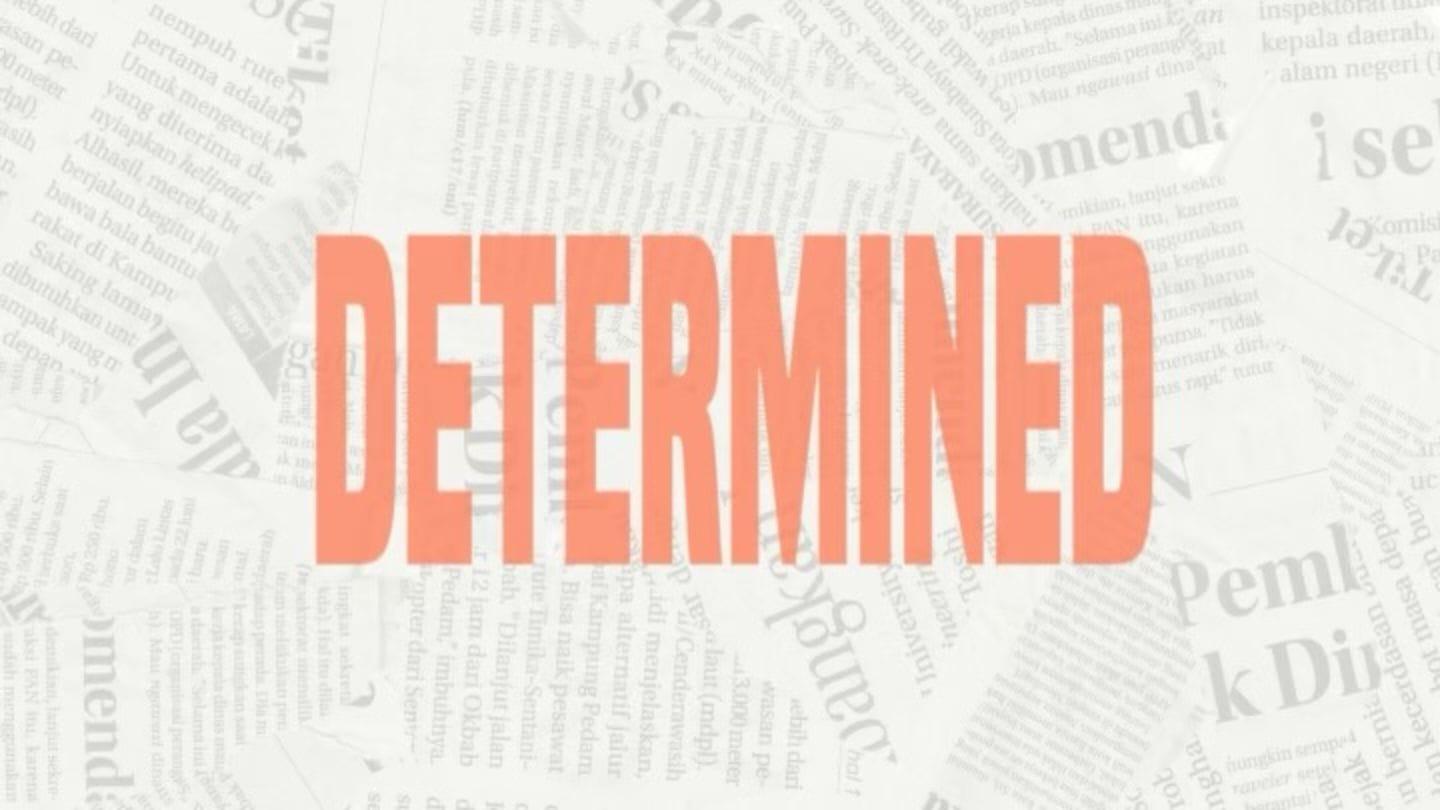 Determined | Determined To Repent