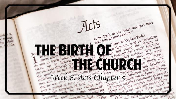 The Birth of the Church: Week 6 - Phil Kendon
