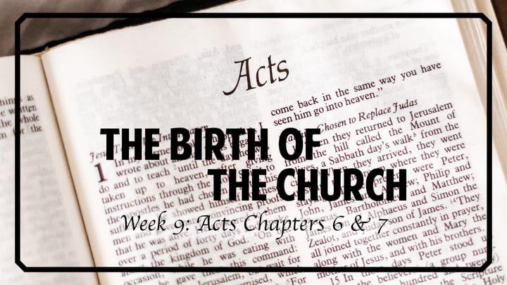 The Birth of the Church: Week 9 - Phil Kendon