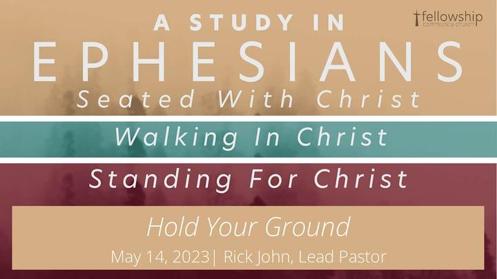 Seated, Walking, Standing: Hold Your Ground