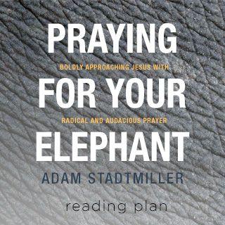 Modlenie za tvojho slona - modlenie odvážnych modlitieb.