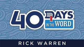 40 Days In The Word 1Coríntios 8:6 Nova Tradução na Linguagem de Hoje