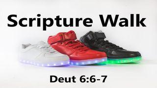 Scripture Walk Deuteronomy 6:6-7 Amplified Bible, Classic Edition