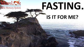 Fasting. Is It For Me? Markus 2:20 BasisBijbel