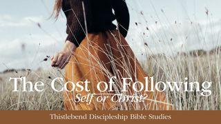 The Cost of Following: Self or Christ? Luke 14:25-30 New American Standard Bible - NASB 1995