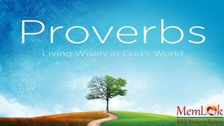 Proverbs to Remember One Proverbs 1:7 New Living Translation