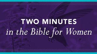 Two Minutes In The Bible For Women Isaiah 26:3 New International Version