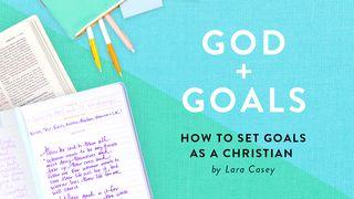God + doelen: hoe je als christen doelen kunt stellen Matteüs 28:20 BasisBijbel