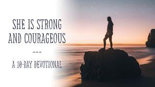 She Is Strong And Courageous Acts 3:19 Amplified Bible