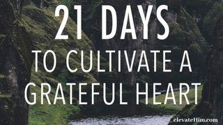 21 Days To Cultivate A Grateful Heart Salmi 116:1-2 Nuova Riveduta 2006