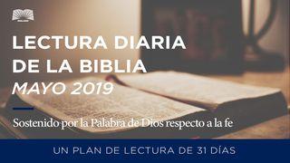 Lectura Diaria De La Biblia — Sostenido Por La Palabra De Dios Respecto A La Fe Hechos 1:11 Nueva Biblia Viva
