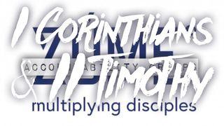 I CORINTHIANS AND II TIMOTHY Zúme Accountability Groups Romans 10:1 New Living Translation