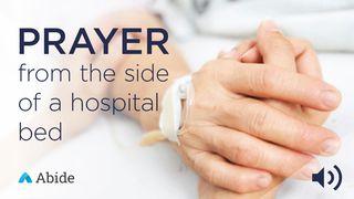 Hospital Bed Prayers Philippians 4:6-7 The Message