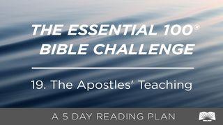 The Essential 100® Bible Challenge–19–The Apostles' Teaching 1 Peter 1:2 New International Version