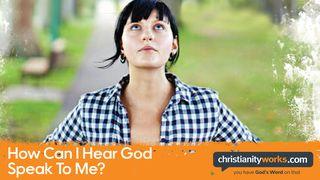 How Can I Hear God Speak to Me? A Daily Devotional 1 Corinthians 14:33 English Standard Version 2016