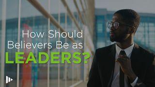 How Should Believers Be As Leaders? Video Devotions From Time Of Grace Nehemiah 4:1-3 English Standard Version 2016