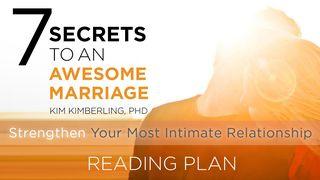 7 Secrets to an Awesome Marriage كورنثوس الأولى 2:7, 9 كتاب الحياة