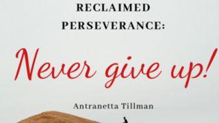 Reclaimed Perseverance: Never Give Up! Santiago 1:2-4 Biblia Reina Valera 1960