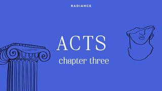 Acts - Chapter Three Atti degli Apostoli 3:1 Nuova Riveduta 2006