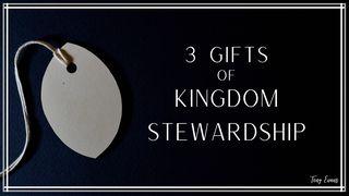 3 Gifts of Kingdom Stewardship Ephesians 5:15-16 New Living Translation